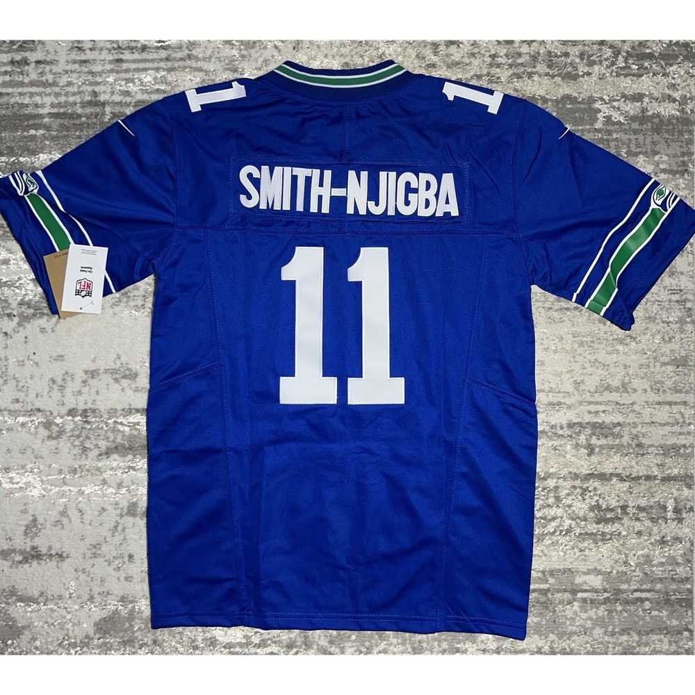 Seattle Seahawks Jaxon Smith-Njigba #11 Nike 50th Anniv. Stitched Jersey Mens M